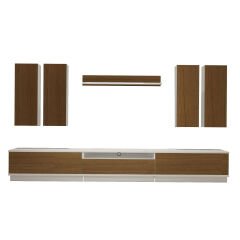 Decoraktiv Trendstyle 8DS Mdf Tv Ünitesi Tv Sehpası Beyaz - Ceviz