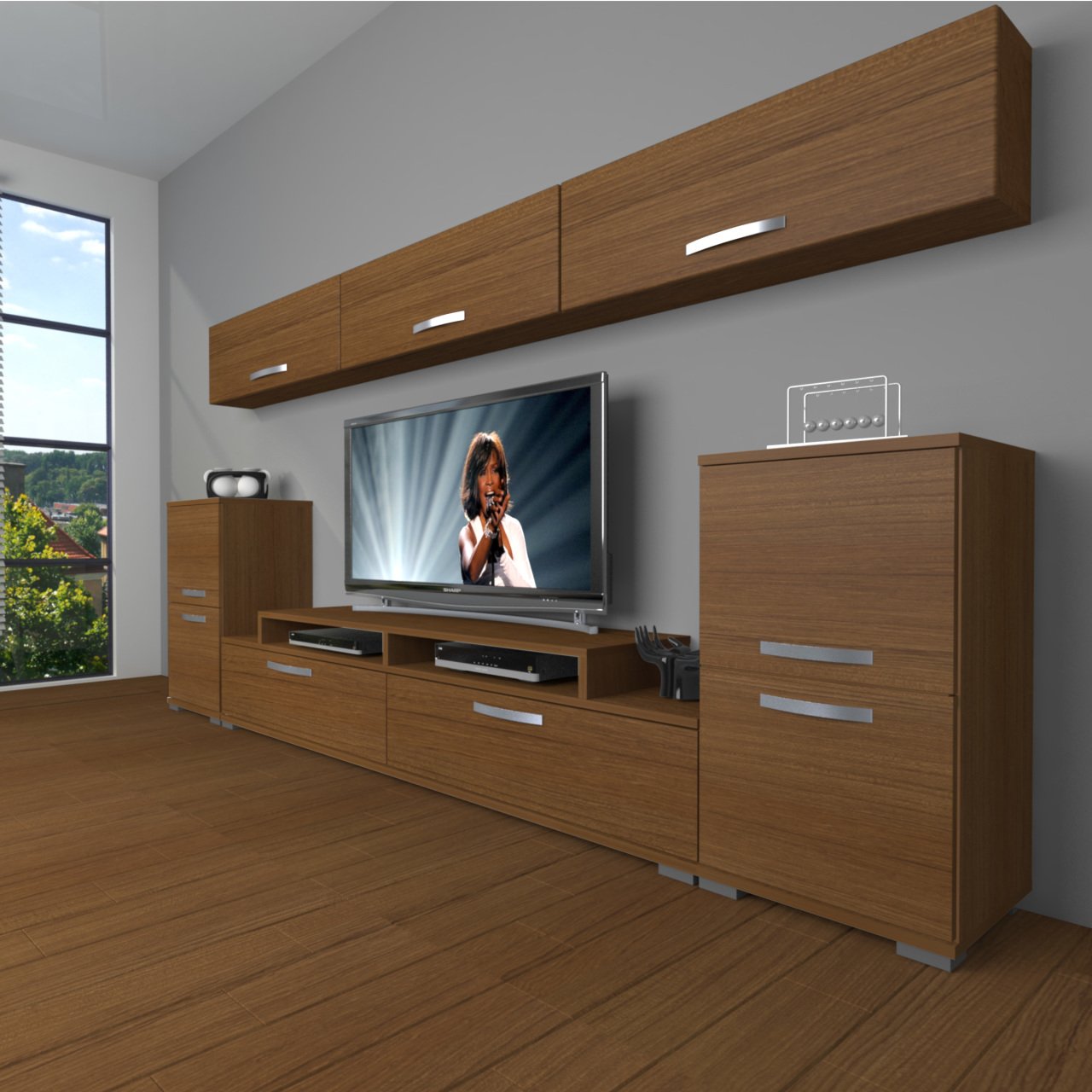 Decoraktiv Ekoflex 9 Slm Tv Ünitesi Tv Sehpası