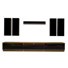 Decoraktiv Trendstyle 8DS Mdf Tv Ünitesi Tv Sehpası Pera - Siyah
