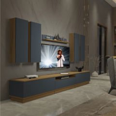 Decoraktiv Trendstyle 8DS Mdf Tv Ünitesi Tv Sehpası Pera - Antrasit