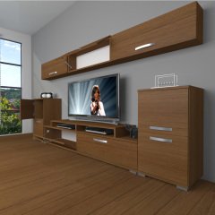 Decoraktiv Ekoflex 9 Slm Tv Ünitesi Tv Sehpası Ceviz