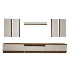 Decoraktiv Trendstyle 8DS Mdf Tv Ünitesi Tv Sehpası Ceviz - Beyaz