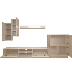 Decoraktiv Eko 6B Mdf Dvd Tv Ünitesi Tv Sehpası Parlak Beyaz
