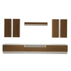 Decoraktiv Trendstyle 8D Slm Tv Ünitesi Tv Sehpası Beyaz - Ceviz
