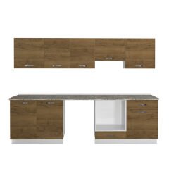 Decoraktiv Elite 280 Ankastre MDF Hazır Mutfak Dolabı Pera