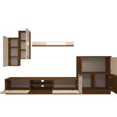 Decoraktiv Eko 6B Mdf Dvd Tv Ünitesi Tv Sehpası Ceviz - Beyaz