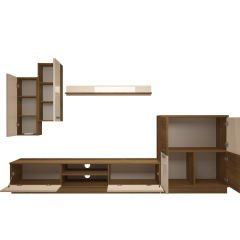 Decoraktiv Eko 6B Mdf Dvd Tv Ünitesi Tv Sehpası Pera - Beyaz