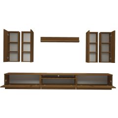 Decoraktiv Trendstyle 8DS Slm Tv Ünitesi Tv Sehpası Ceviz