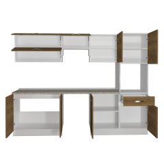 Decoraktiv Elite 280Y Ankastre Boy Dolaplı MDF Hazır Mutfak Dolabı Pera