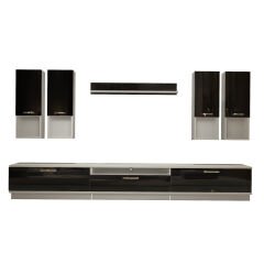 Decoraktiv Trendstyle 8DA Mdf Tv Ünitesi Tv Sehpası Beyaz - Siyah