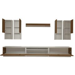 Decoraktiv Trendstyle 8DA Mdf Tv Ünitesi Tv Sehpası Beyaz - Ceviz