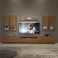Decoraktiv Trendstyle 8DA Mdf Tv Ünitesi Tv Sehpası Ceviz
