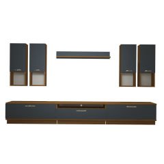 Decoraktiv Trendstyle 8DA Mdf Tv Ünitesi Tv Sehpası Ceviz - Antrasit