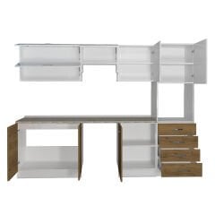 Decoraktiv Elite 280YQ Ankastre Boy Dolaplı MDF Hazır Mutfak Dolabı Pera - Beyaz