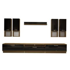 Decoraktiv Trendstyle 8DA Mdf Tv Ünitesi Tv Sehpası Pera - Siyah