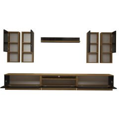 Decoraktiv Trendstyle 8DA Mdf Tv Ünitesi Tv Sehpası Pera - Siyah
