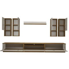 Decoraktiv Trendstyle 8DA Mdf Tv Ünitesi Tv Sehpası Pera - Beyaz