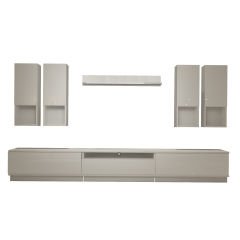 Decoraktiv Trendstyle 8DAS Mdf Tv Ünitesi Tv Sehpası Parlak Beyaz