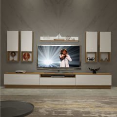 Decoraktiv Trendstyle 8DAS Mdf Tv Ünitesi Tv Sehpası Pera - Beyaz