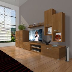 Decoraktiv Eko 6DA Slm Dvd Tv Ünitesi Tv Sehpası Ceviz