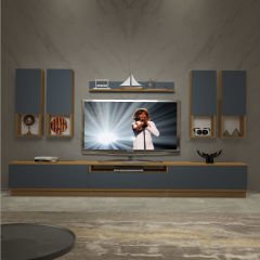 Decoraktiv Trendstyle 8DAS Mdf Tv Ünitesi Tv Sehpası Pera - Antrasit