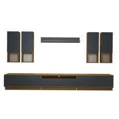 Decoraktiv Trendstyle 8DAS Mdf Tv Ünitesi Tv Sehpası Pera - Antrasit