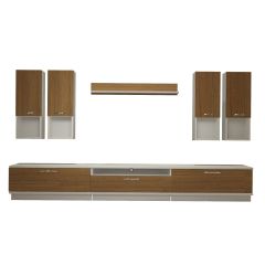 Decoraktiv Trendstyle 8DA Slm Tv Ünitesi Tv Sehpası Beyaz - Ceviz