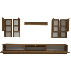 Decoraktiv Trendstyle 8DAS Slm Tv Ünitesi Tv Sehpası Ceviz