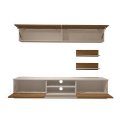 Decoraktiv Eko 5B Mdf Dvd Tv Ünitesi Tv Sehpası Beyaz - Pera