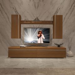 Decoraktiv Eko 7 Mdf Std Tv Ünitesi Tv Sehpası Ceviz