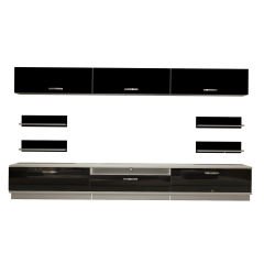 Decoraktiv Trendstyle 8Y Mdf Tv Ünitesi Tv Sehpası Beyaz - Siyah
