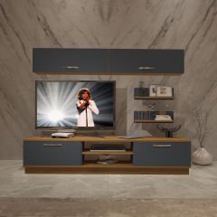 Decoraktiv Eko 5B Mdf Dvd Tv Ünitesi Tv Sehpası Pera - Antrasit