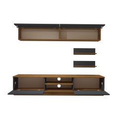 Decoraktiv Eko 5B Mdf Dvd Tv Ünitesi Tv Sehpası Pera - Antrasit
