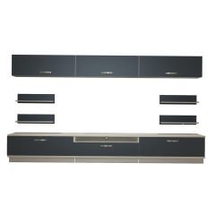 Decoraktiv Trendstyle 8Y Mdf Tv Ünitesi Tv Sehpası Beyaz - Antrasit