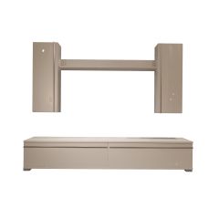 Decoraktiv Eko 7 Mdf Std Tv Ünitesi Tv Sehpası Parlak Beyaz