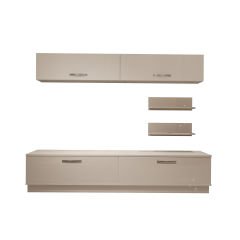 Decoraktiv Eko 5B Slm Std Tv Ünitesi Tv Sehpası Parlak Beyaz