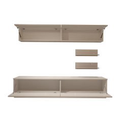 Decoraktiv Eko 5B Slm Std Tv Ünitesi Tv Sehpası Parlak Beyaz