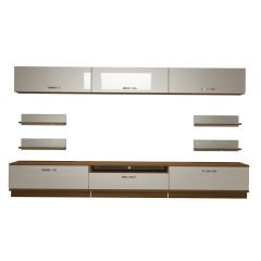 Decoraktiv Trendstyle 8Y Mdf Tv Ünitesi Tv Sehpası Ceviz - Beyaz
