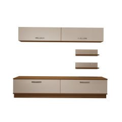 Decoraktiv Eko 5B Slm Std Tv Ünitesi Tv Sehpası Ceviz - Beyaz