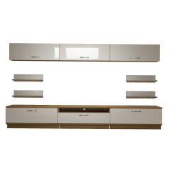 Decoraktiv Trendstyle 8Y Mdf Tv Ünitesi Tv Sehpası Pera - Beyaz