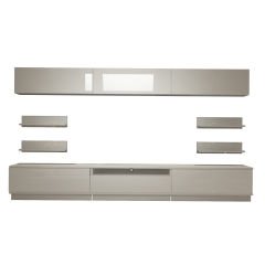 Decoraktiv Trendstyle 8YS Mdf Tv Ünitesi Tv Sehpası Parlak Beyaz
