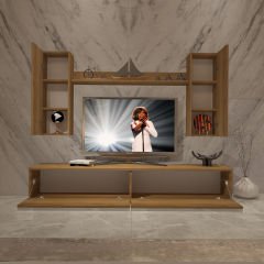 Decoraktiv Eko 5D Mdf Std Tv Ünitesi Tv Sehpası Pera