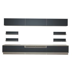 Decoraktiv Trendstyle 8YS Mdf Tv Ünitesi Tv Sehpası Beyaz - Antrasit