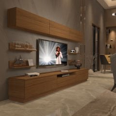 Decoraktiv Trendstyle 8YS Mdf Tv Ünitesi Tv Sehpası Ceviz