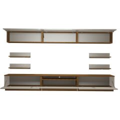 Decoraktiv Trendstyle 8YS Mdf Tv Ünitesi Tv Sehpası Ceviz - Beyaz