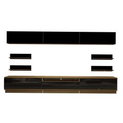 Decoraktiv Trendstyle 8YS Mdf Tv Ünitesi Tv Sehpası Pera - Siyah