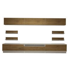Decoraktiv Trendstyle 8YS Mdf Tv Ünitesi Tv Sehpası Beyaz - Pera
