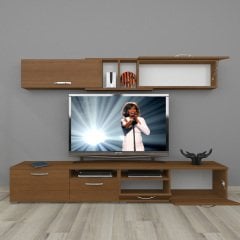 Decoraktiv Eko 5220 Slm Tv Ünitesi Tv Sehpası Ceviz