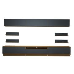 Decoraktiv Trendstyle 8YS Mdf Tv Ünitesi Tv Sehpası Pera - Antrasit