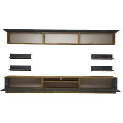 Decoraktiv Trendstyle 8YS Mdf Tv Ünitesi Tv Sehpası Pera - Antrasit